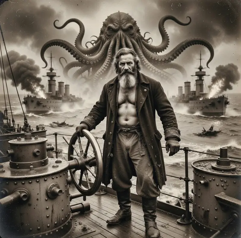 Naval engagement against Cthulhu